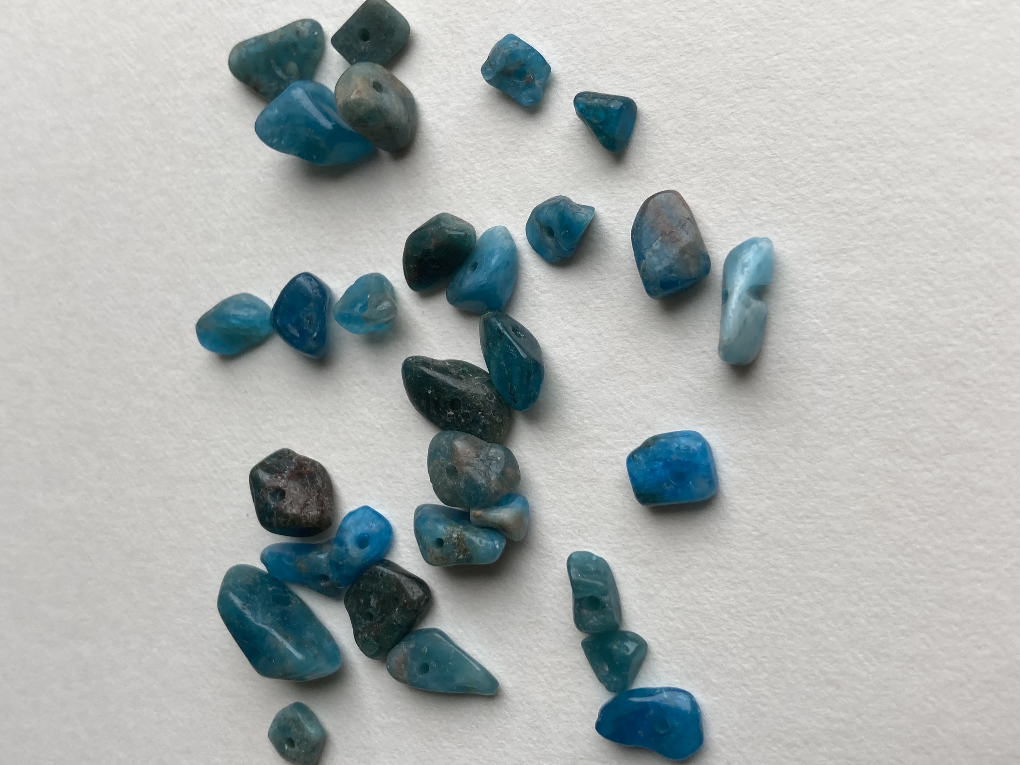 Apatite Chip Small Chip Beads